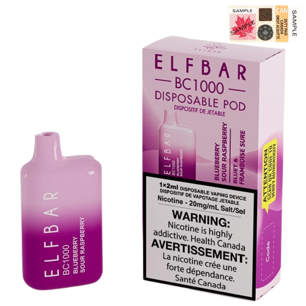 Elf Bar BC1000 Blueberry Sour Raspberry