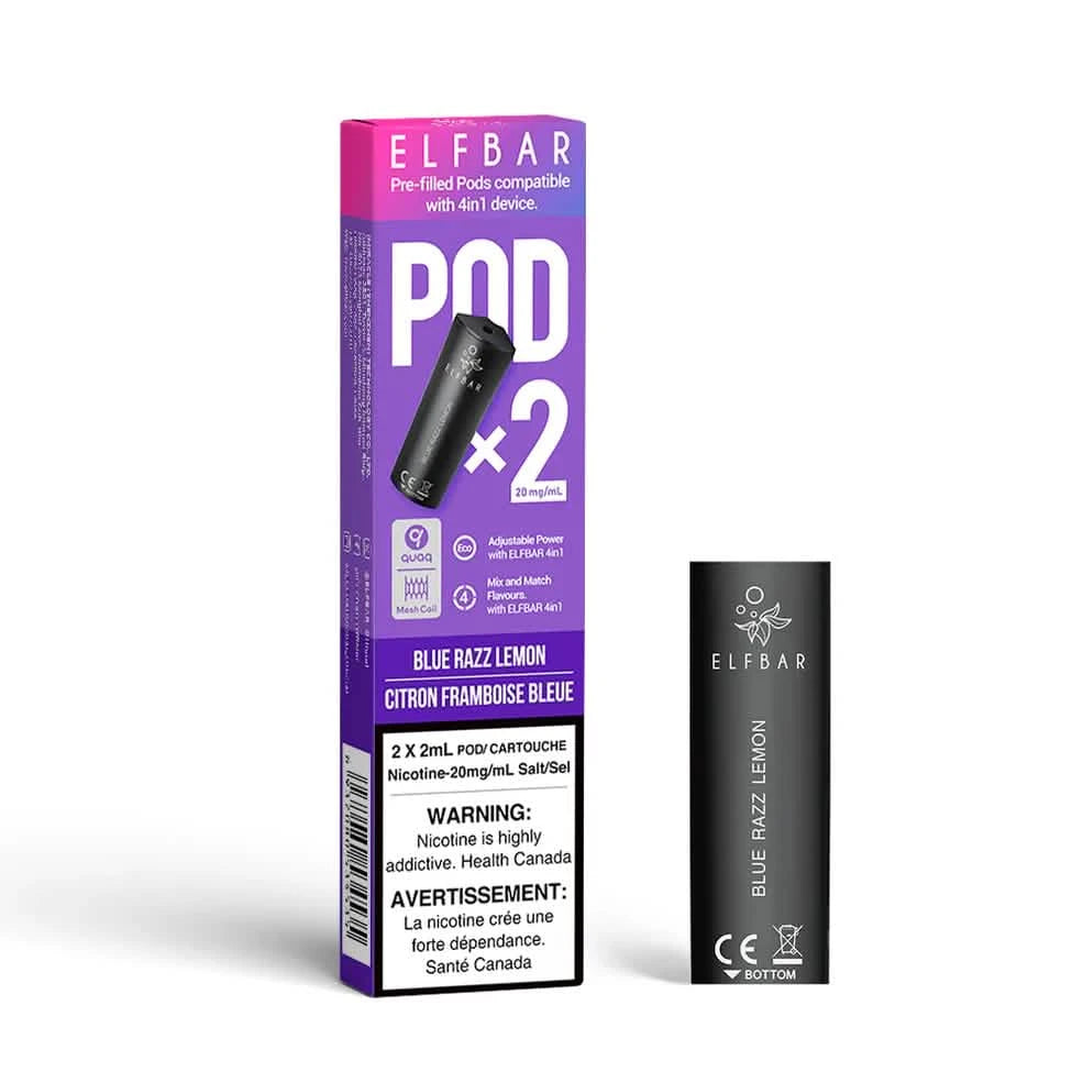 Elfbar Pods 4in1 Blue Razz Lemon (2Pods)