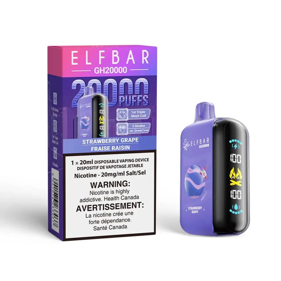 Elf Bar GH20000 Strawberry Grape
