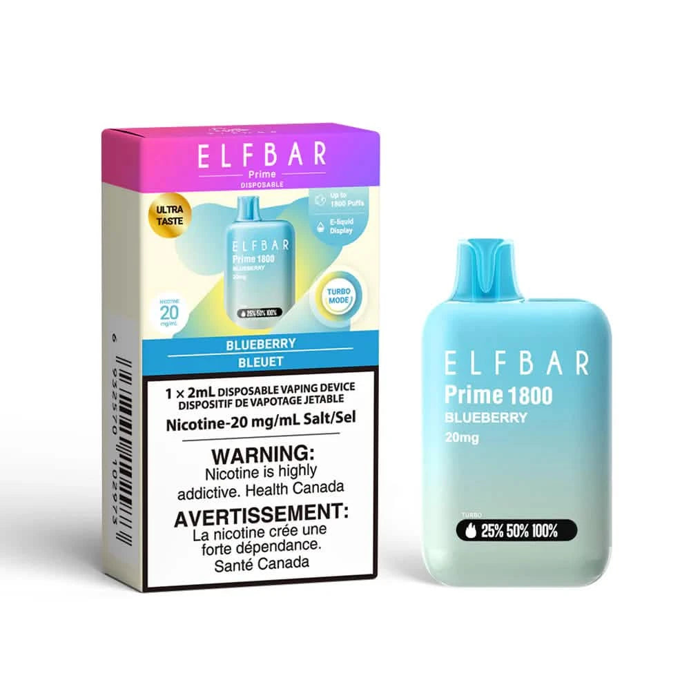 Elf Bar Prime 1800 Blueberry