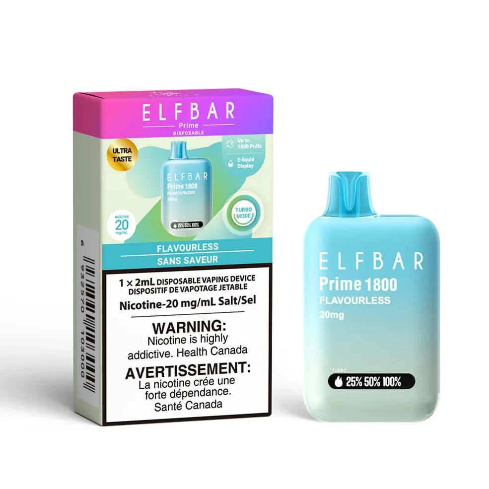 Elf Bar Prime 1800 Flavourless