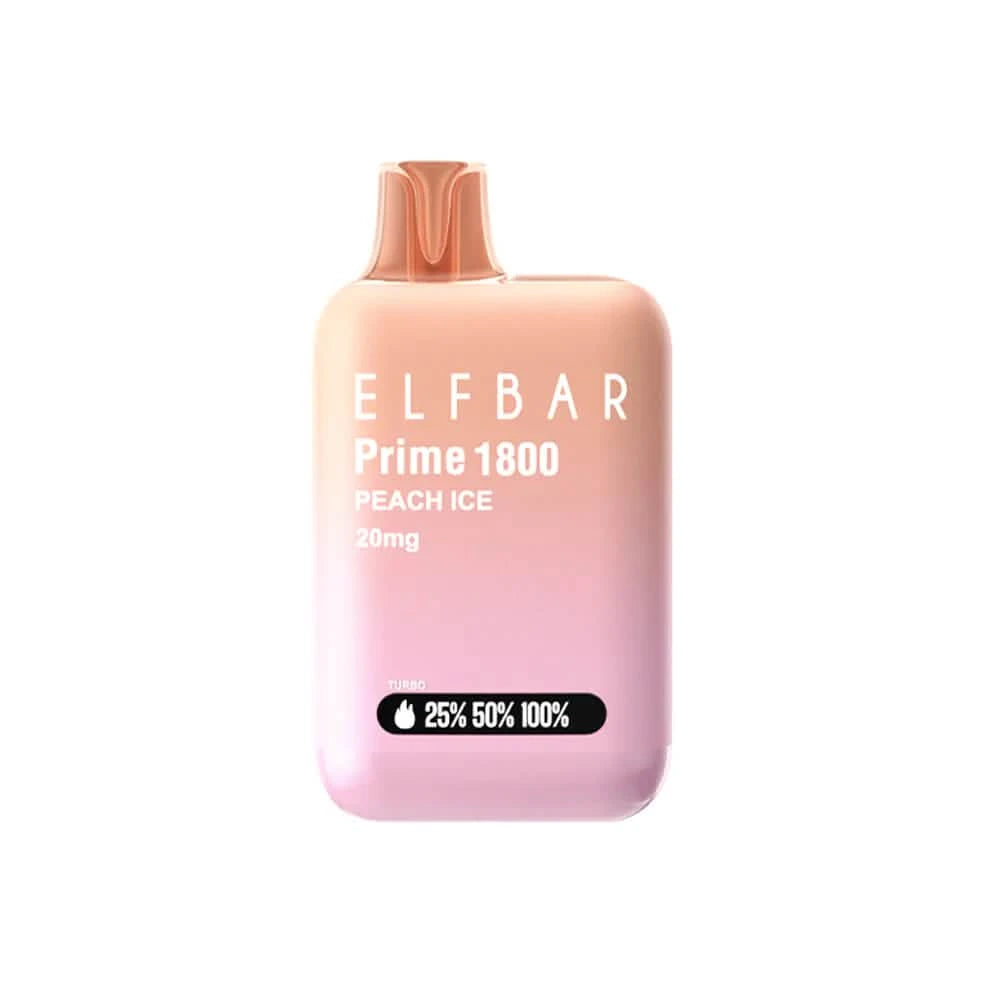 Elf Bar Prime 1800 Peach Ice Vape
