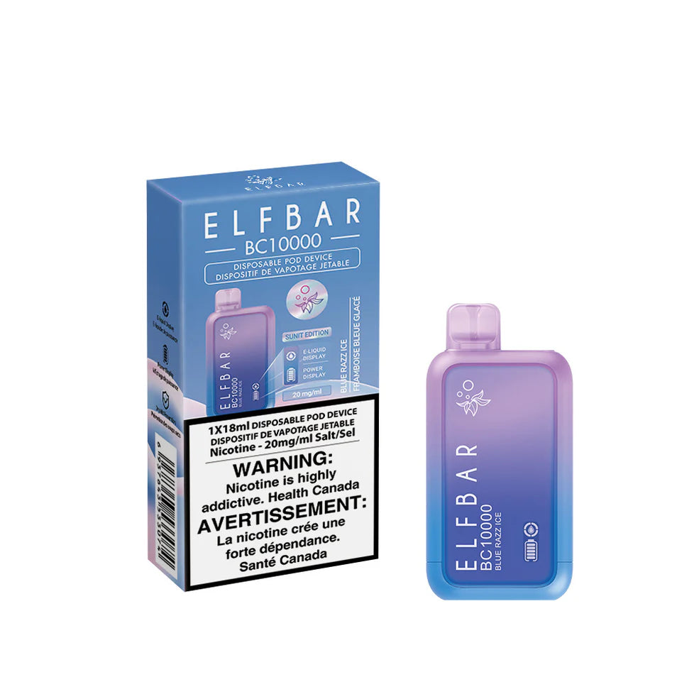 Elf Bar BC10000 Blue Razz Ice