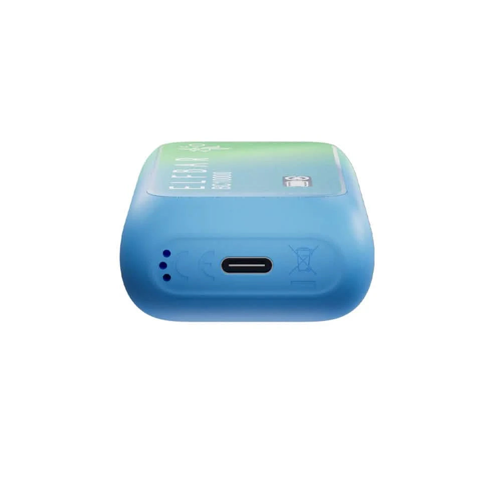 Elf Bar BC10000 Blueberry Mint Charging Port