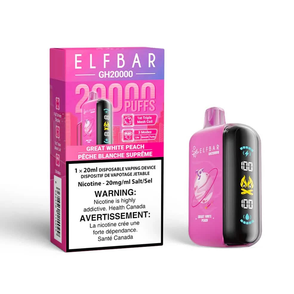 Elf Bar GH20000 Great White Peach
