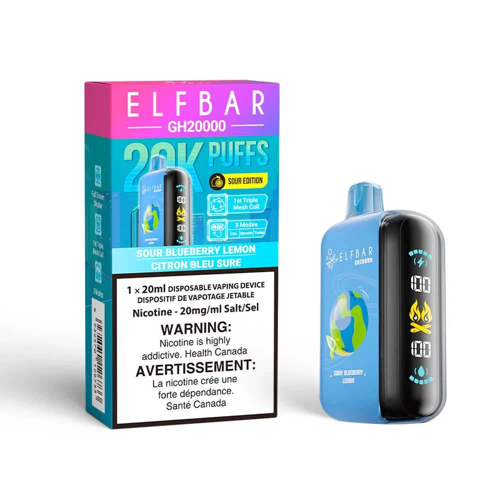 Elf Bar GH20000 Sour Blueberry Lemon