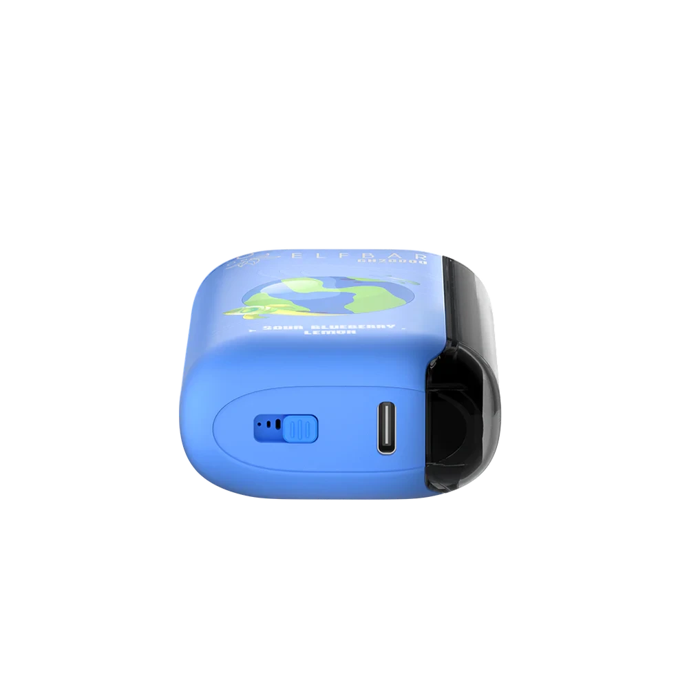 Elf Bar GH20000 Sour Blueberry Lemon Charging Port