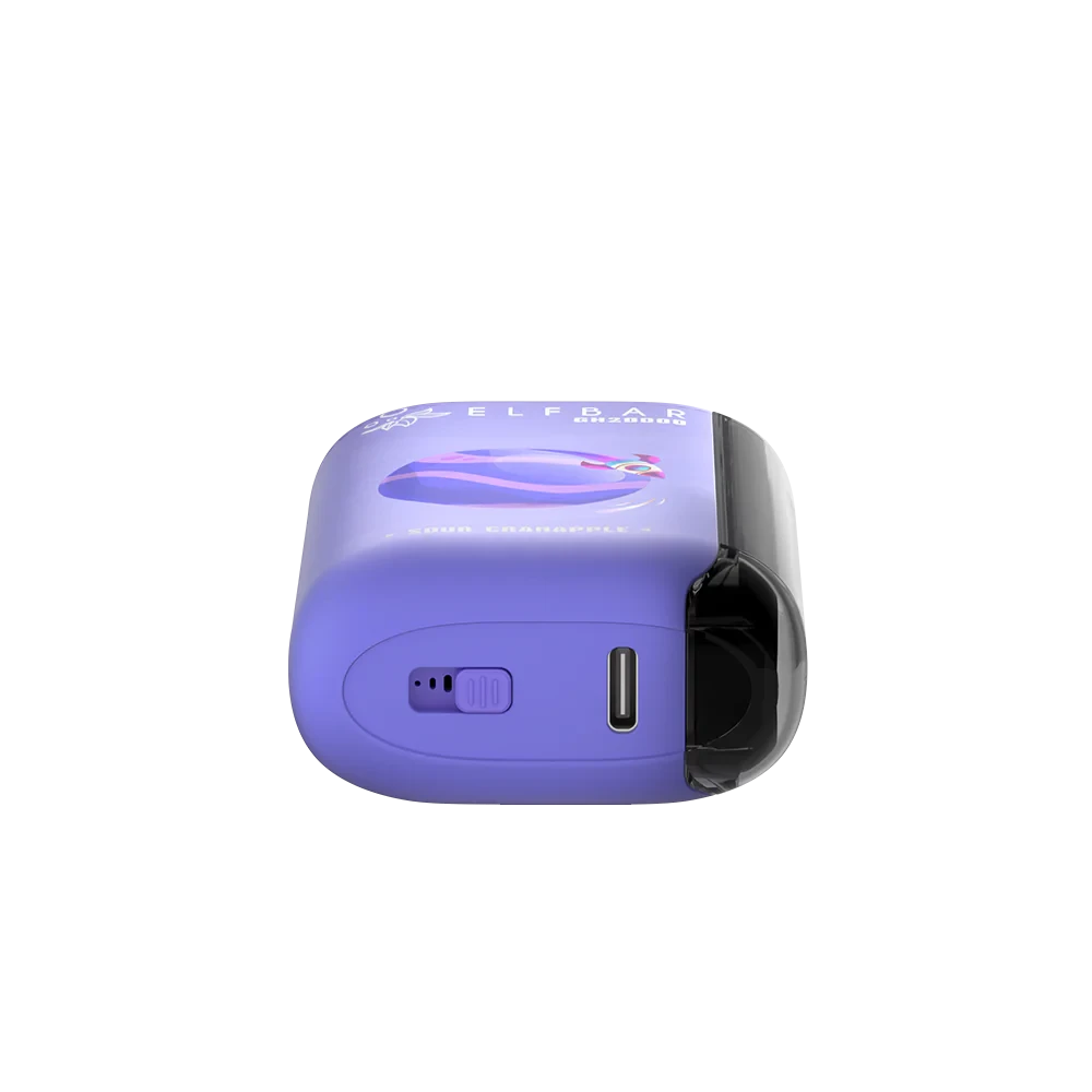 Elf Bar GH20000 Sour Cranapple Charging Port