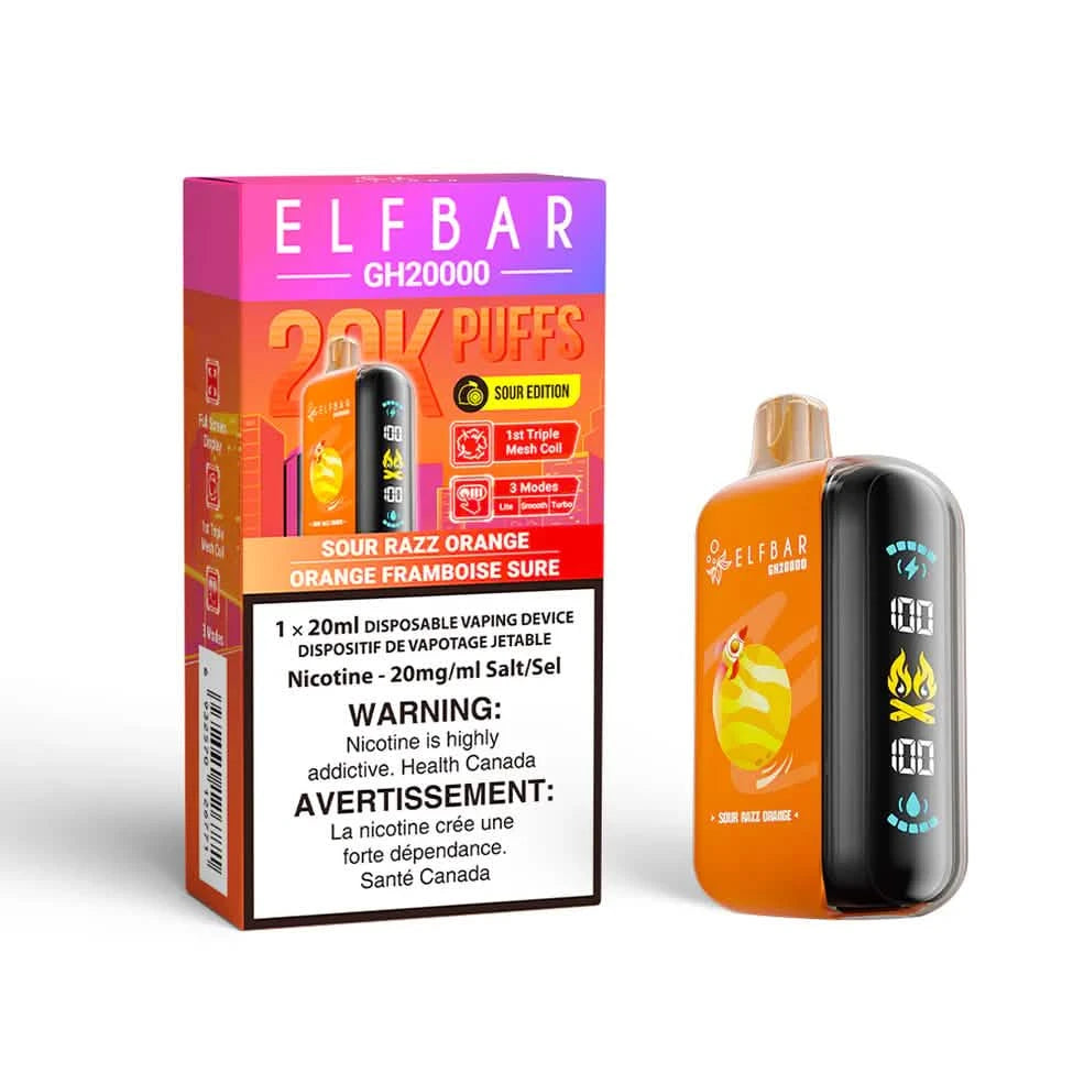 Elf Bar GH2000 Sour Razz Orange