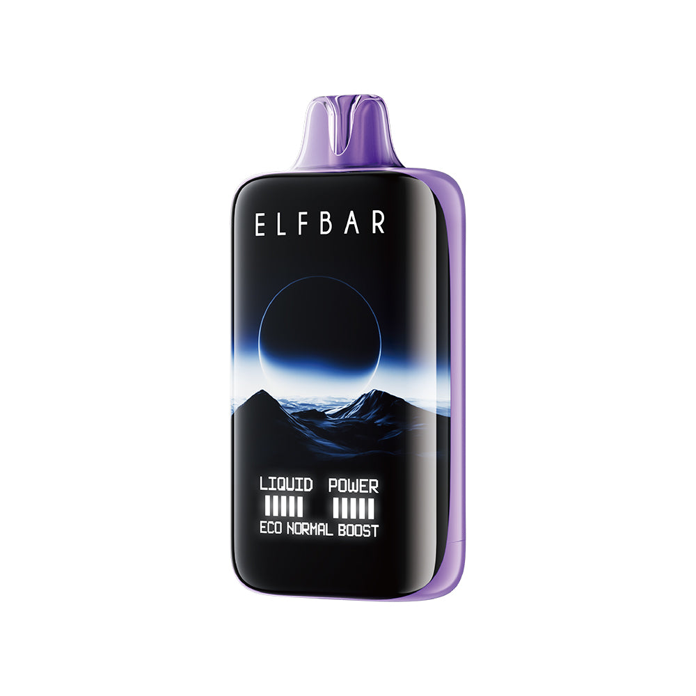 Elfbar Moonlight 70K Grape Ice – Disposable, rechargeable Vape| From $38.99| Buy at Elf-bar.ca canada