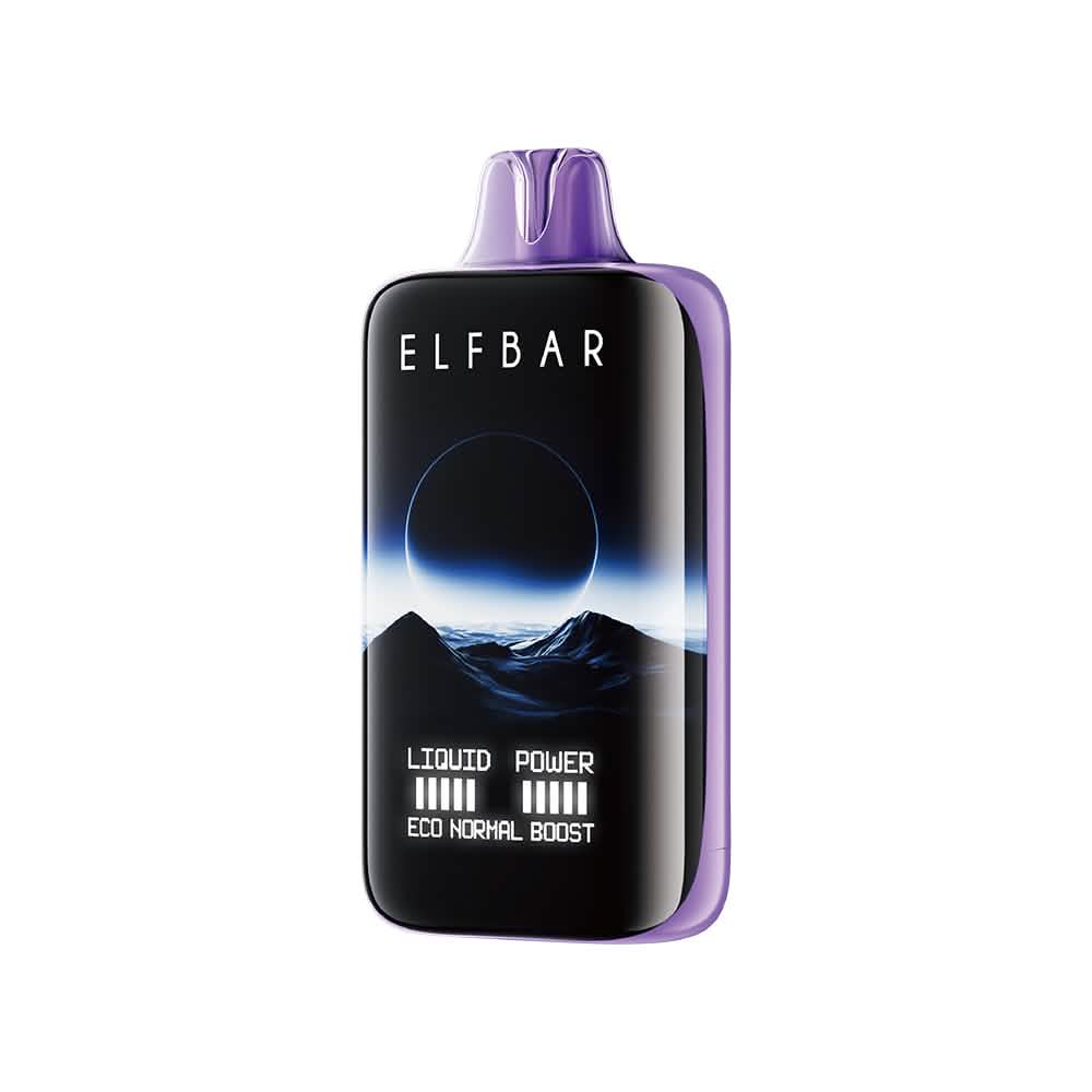 Elfbar Moonlight 70K Grape Ice – Disposable, rechargeable Vape| From $38.99| Buy at Elf-bar.ca canada