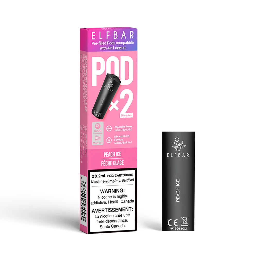 Elfbar Pods 4in1 Peach Ice (2Pods)