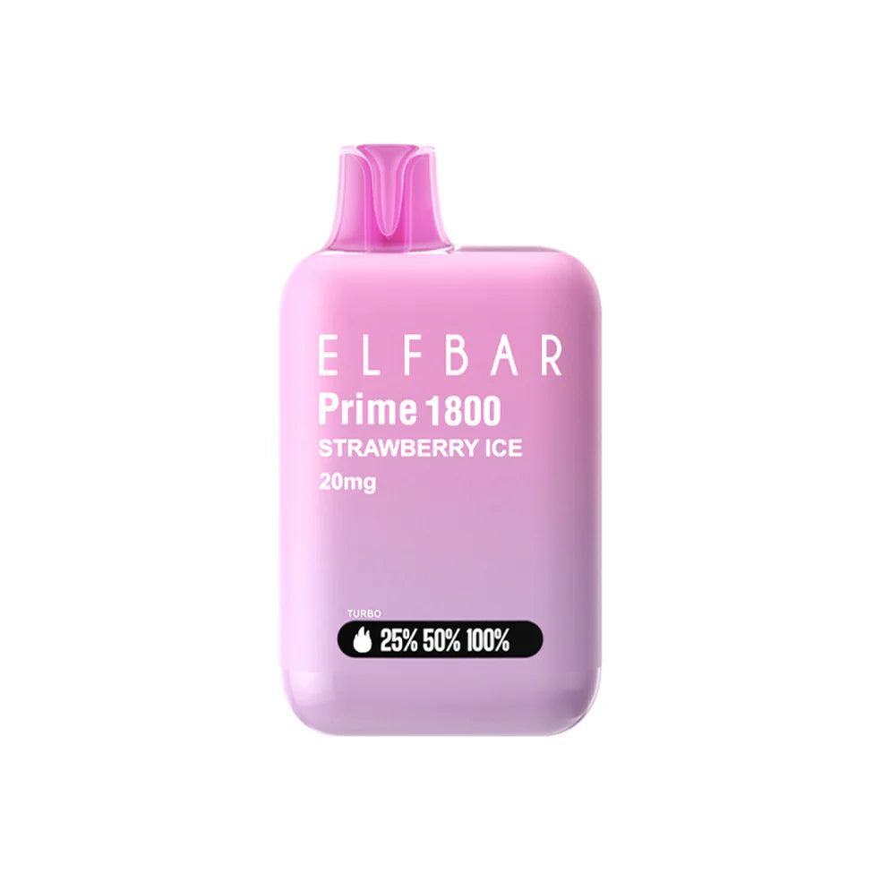 Elf Bar Prime 1800 Strawberry Ice Vape
