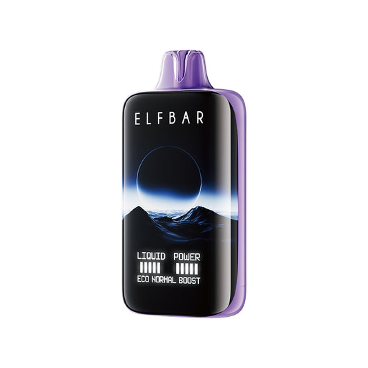 Elfbar Moonlight 70K Grape Ice – Disposable, rechargeable Vape| From $38.99| Buy at Elf-bar.ca canada 